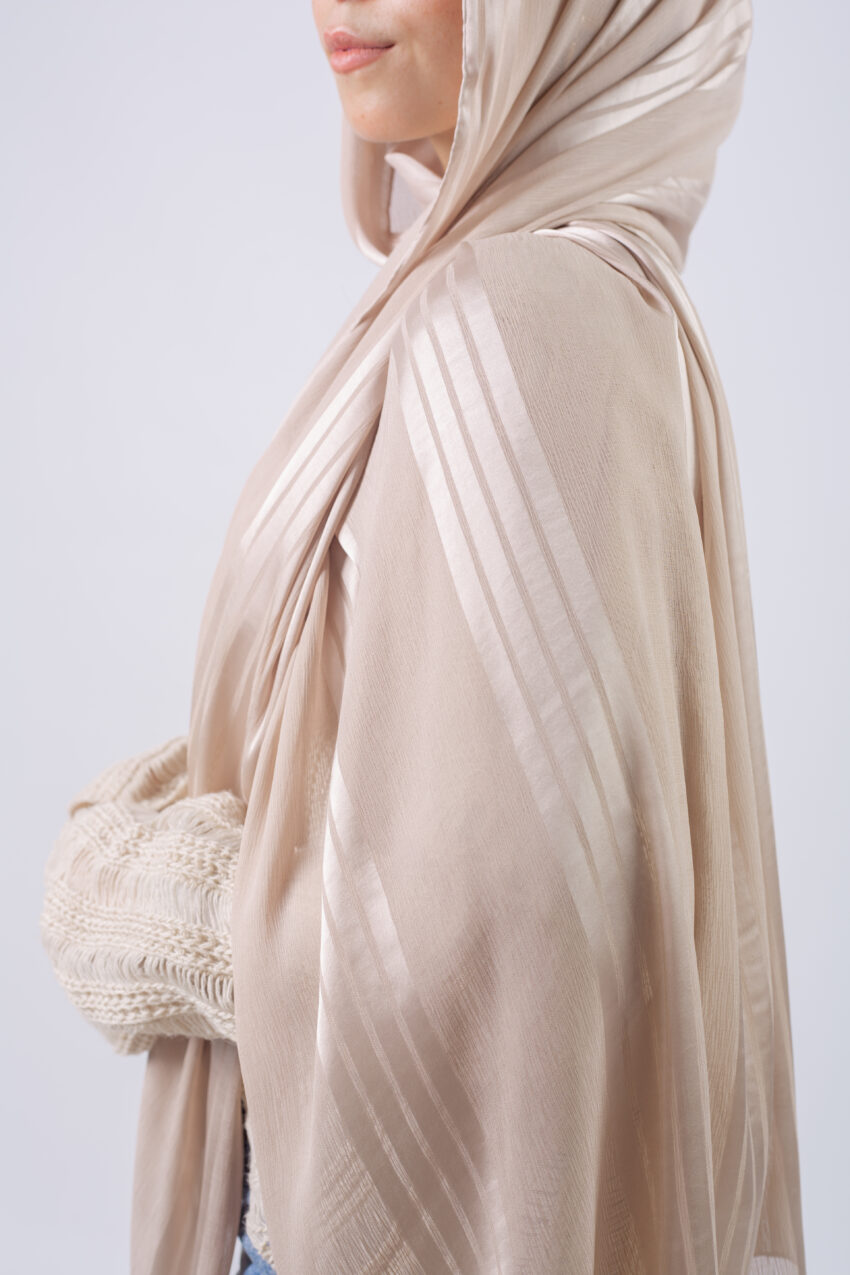 ⁦Zaina Satin Chiffon⁩ - الصورة ⁦4⁩